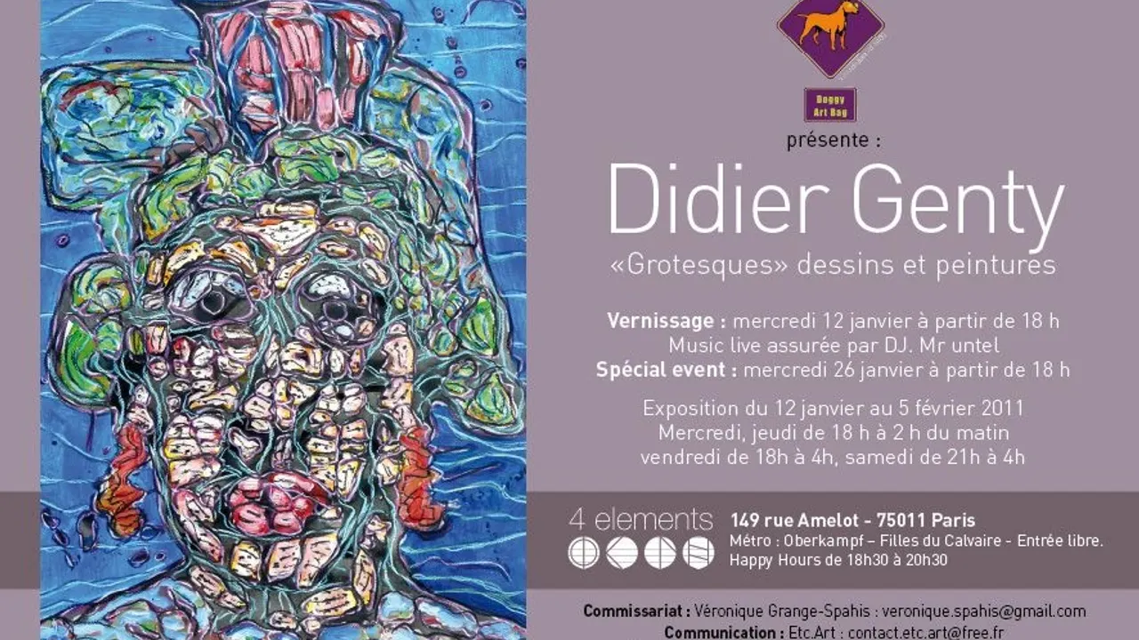Exposition du peintre Didier Genty