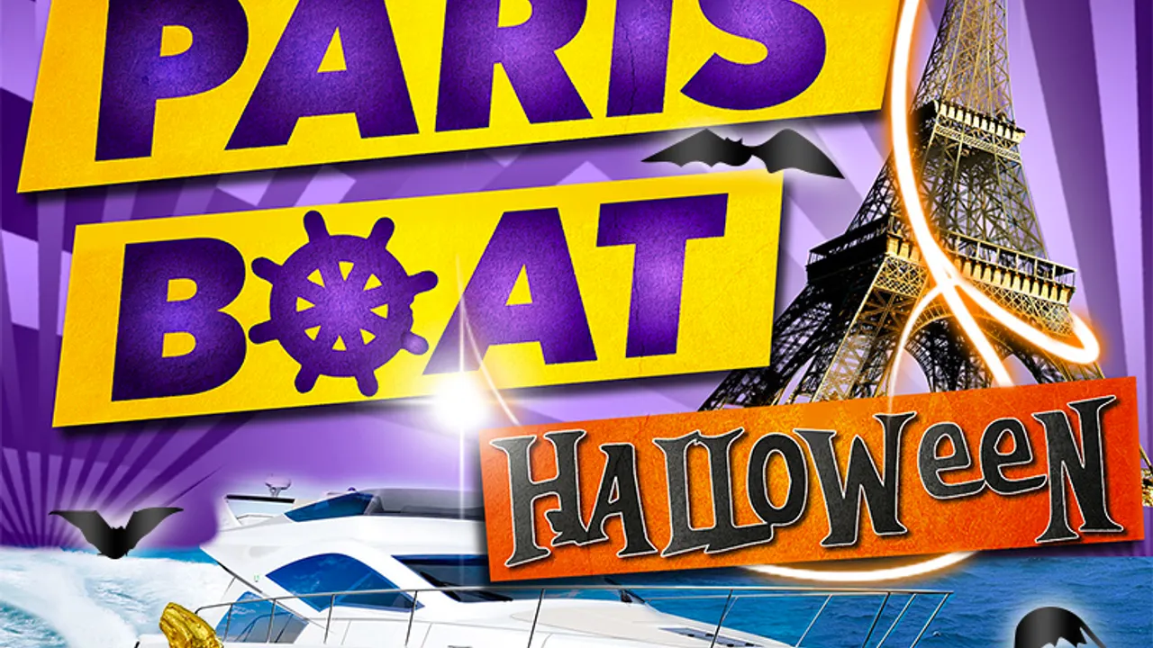 HALLOWEEN PARIS BOAT
