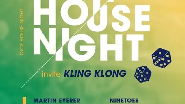 Dice House Nights invite Kling Klong Rec