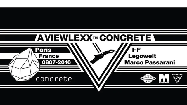 Concrete invites Viewlexx: Legowelt / I-F / Marco Passarani / Antinote: Zaltan & D.K.
