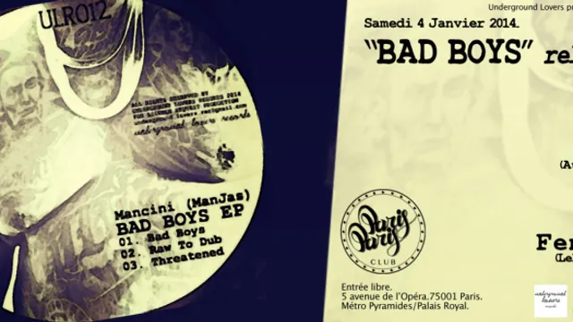 Bad Boys Release Party with Mancini & guests.