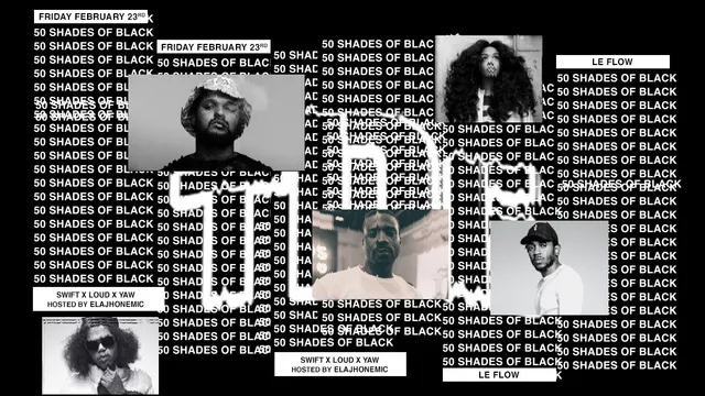 50 Shades of Black Music - Hip hop party
