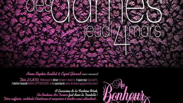Au Bonheur des Dames