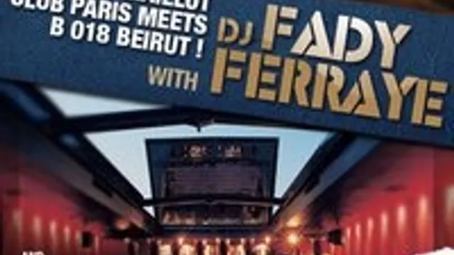 PARIS/BEIRUT WITH B018 CLUB