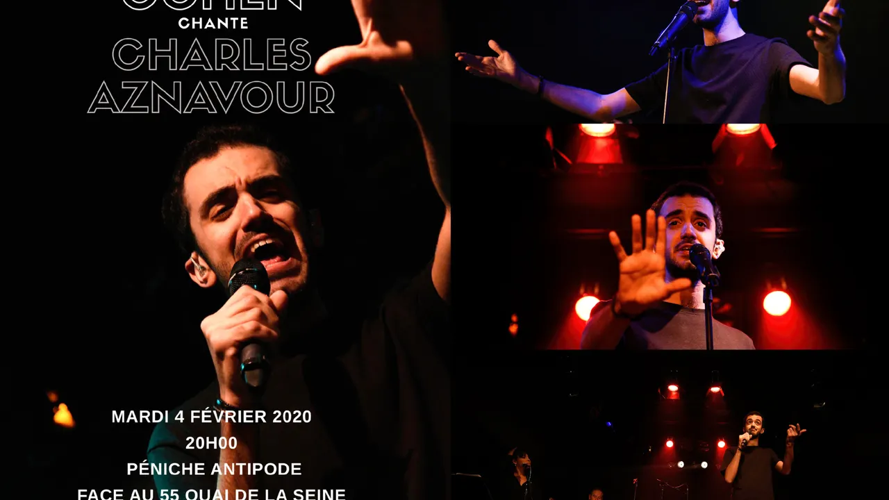 Samuel Cohen chante Charles Aznavour