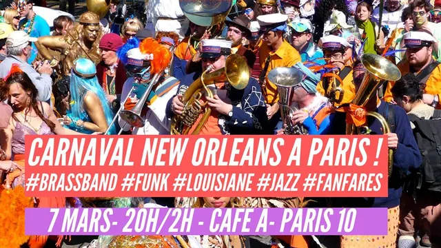 Carnaval de New Orleans à Paris !