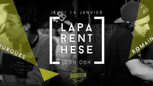 LA PARENTHÈSE DU BADABOUM INVITE LE LAB