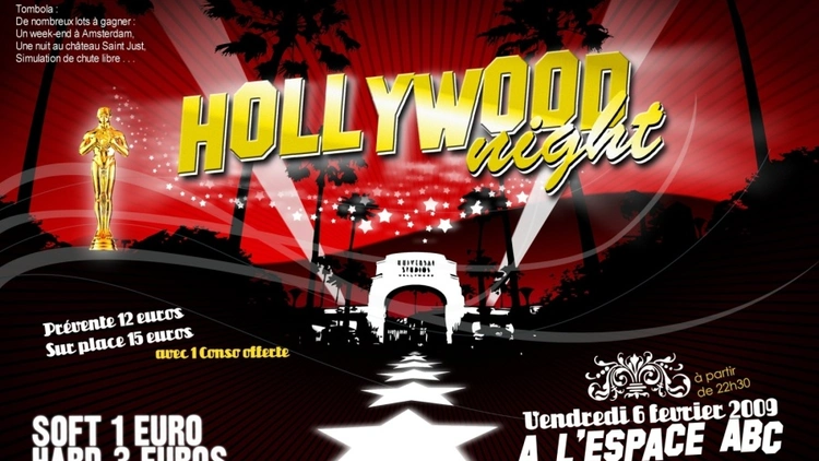 hollywood night