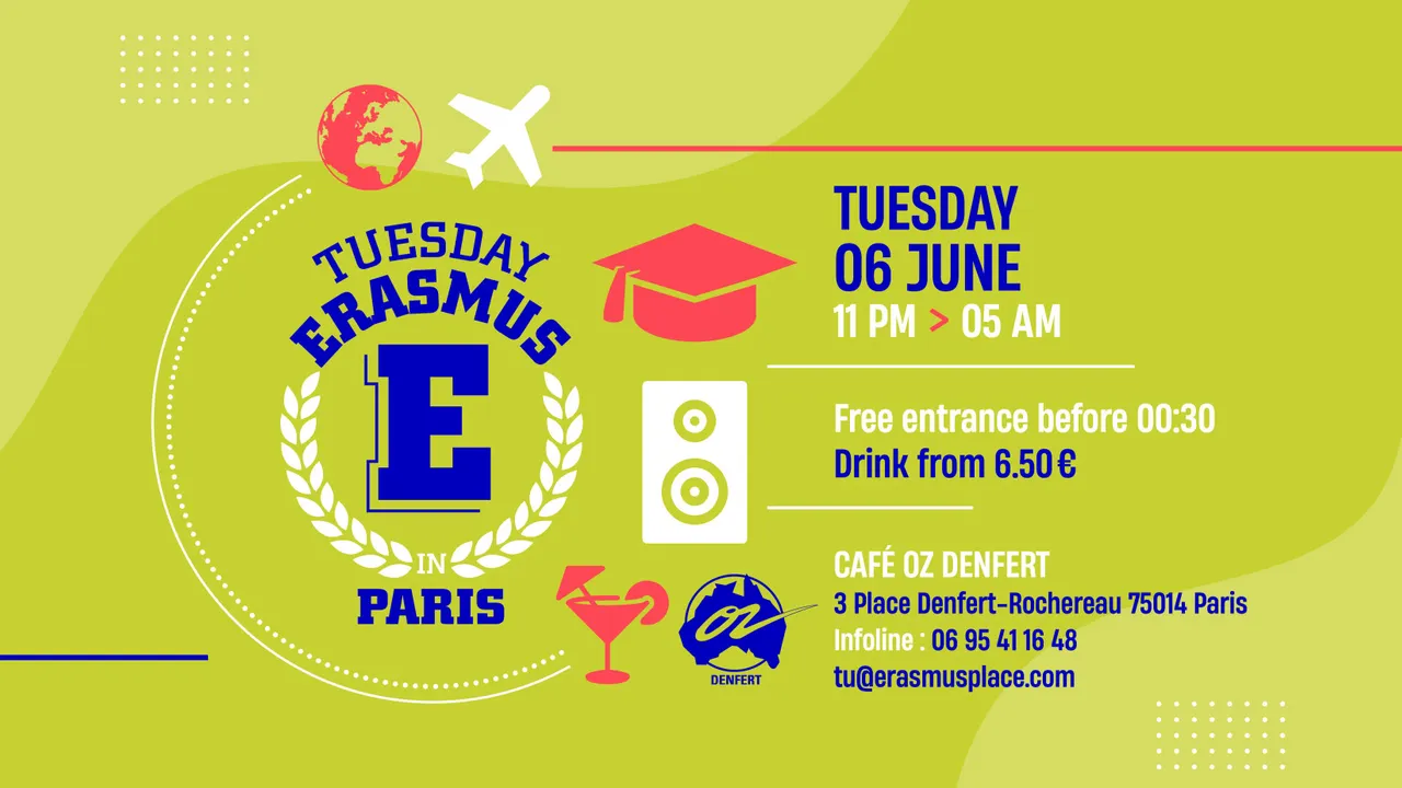 TUESDAY ERASMUS IN PARIS