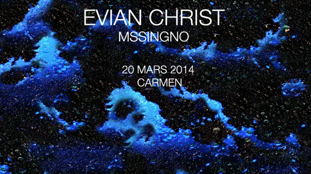 Evian Christ - Waterfal EP TOUR feat: Evian Christ + Mssingno