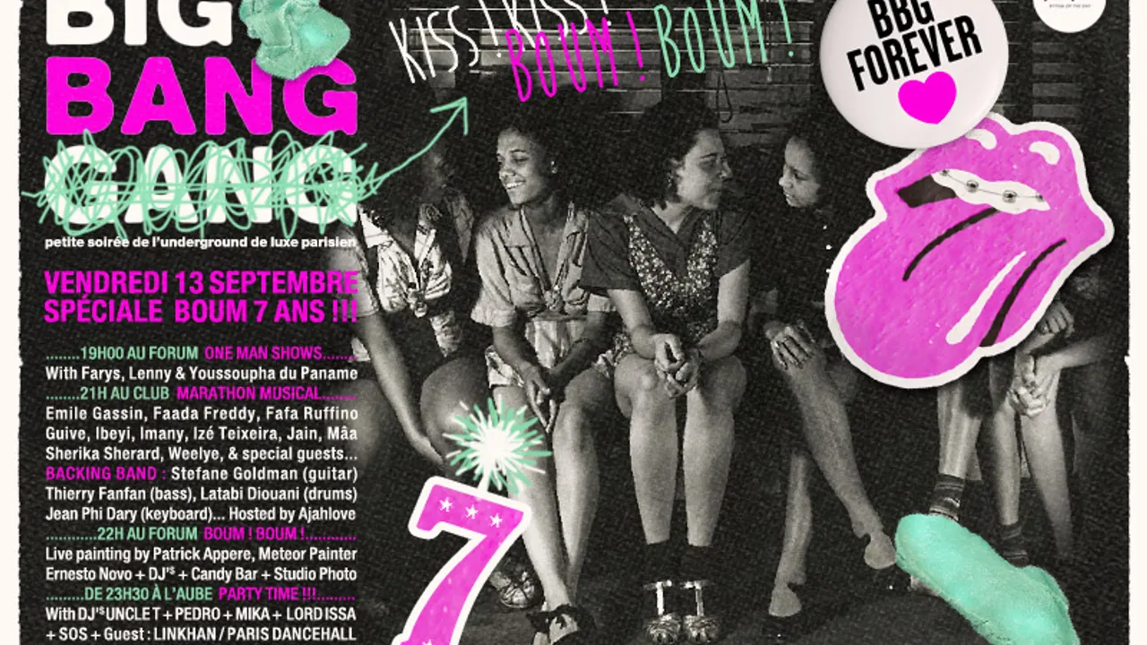 Big Bang Gang party special BDAY 7ANS: Kiss Kiss Boum Boum
