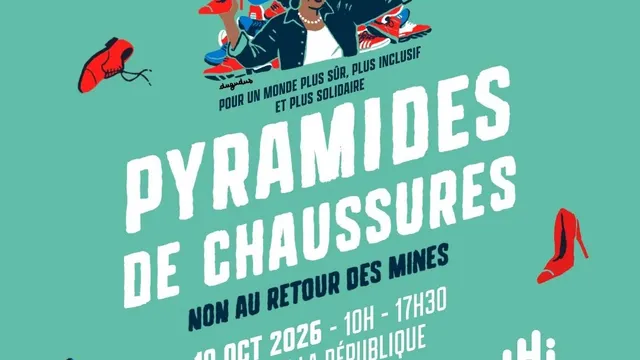 Pyramides de chaussures PARIS