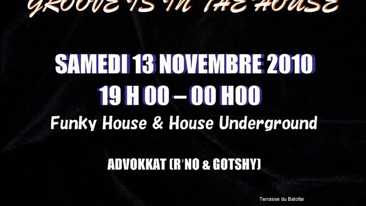Groove Is In The House
