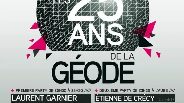 25 ans de la Géode