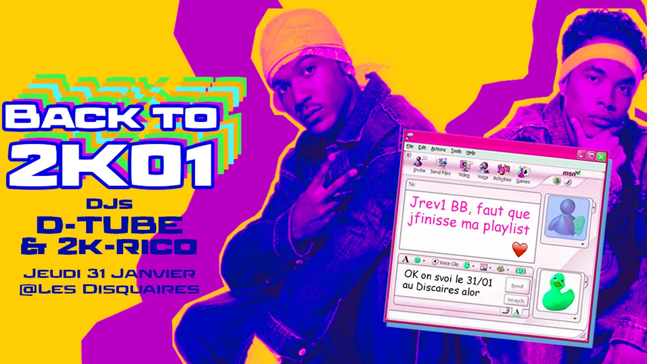 Back to 2K01 @Les Disquaires