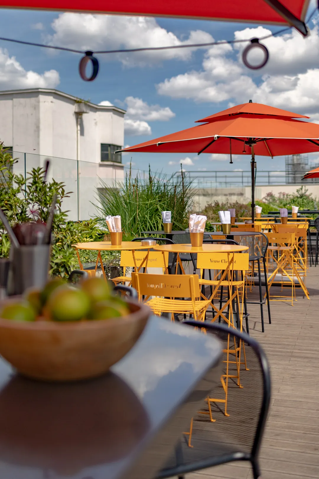 Rooftop Eylau Restaurant Bar Paris