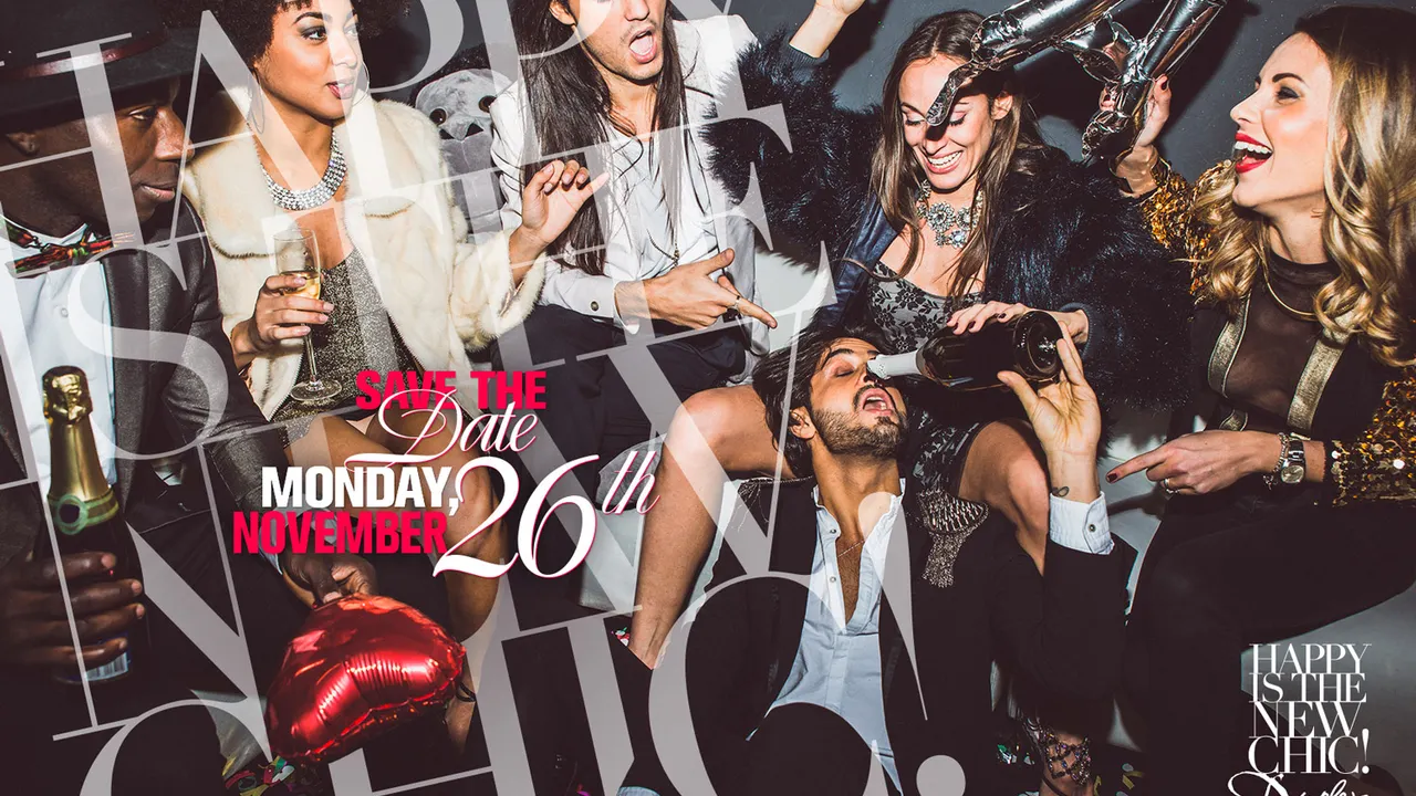 HAPPY IS THE NEW CHIC