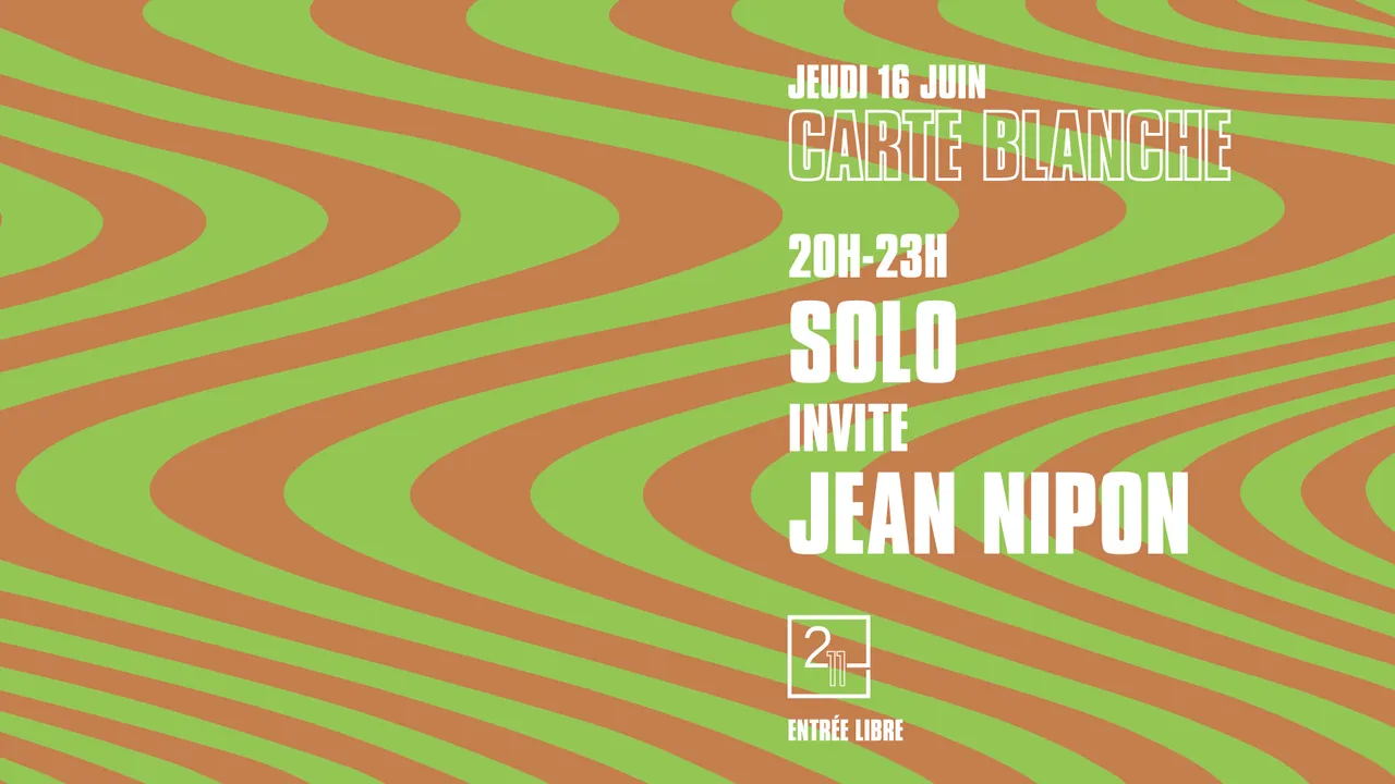 SOLO INVITE JEAN NIPON