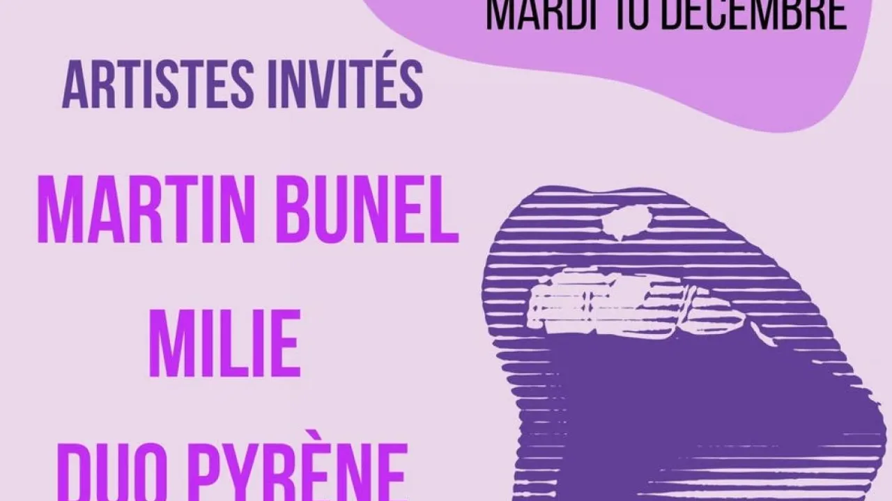 LES VOIX DU MARDI invité-es MARTIN BUNEL, MILIE, DUO PYRENE.