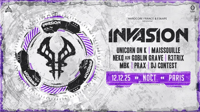 Invasion x Noct : Unicorn on K, Maissouille...