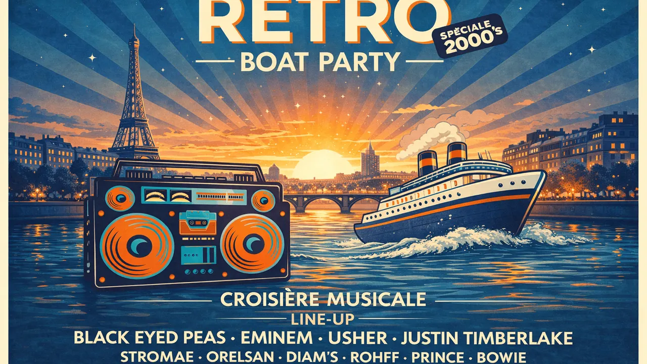 Retro Boat Party - Speciale Année 2000
