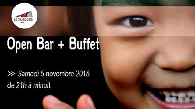 SOIRÉE CARITATIVE  >>> OPEN BAR + BUFFET