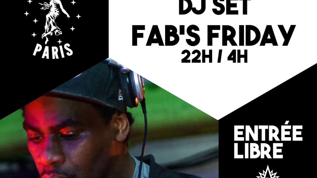 Dj Fab aux platines du Bar Demory-Paris
