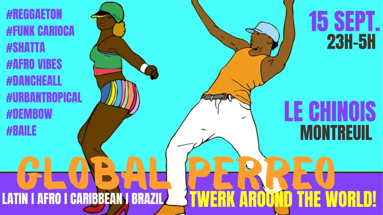 Global Perreo ~ Urban Tropical vibes Party Latino, Afro, Caribbean, Brazil !!