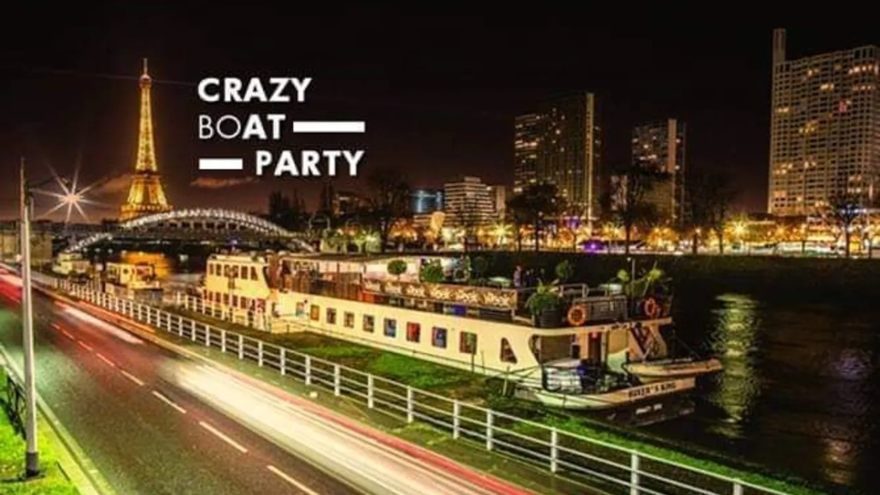 Crazy Boat Latino Croisière Tour Eiffel SALSA BACHATA KIZOMBA