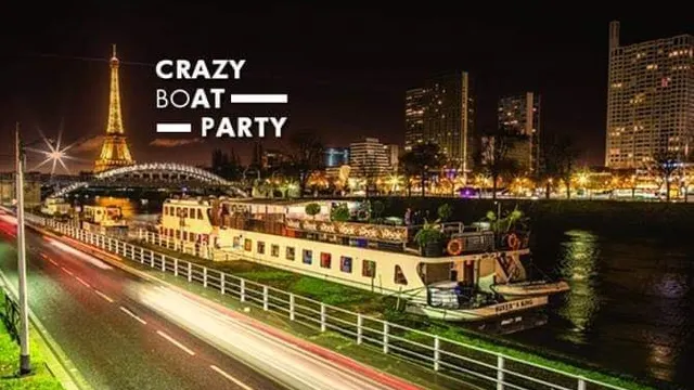 Crazy Boat Latino Croisière Tour Eiffel SALSA BACHATA KIZOMBA