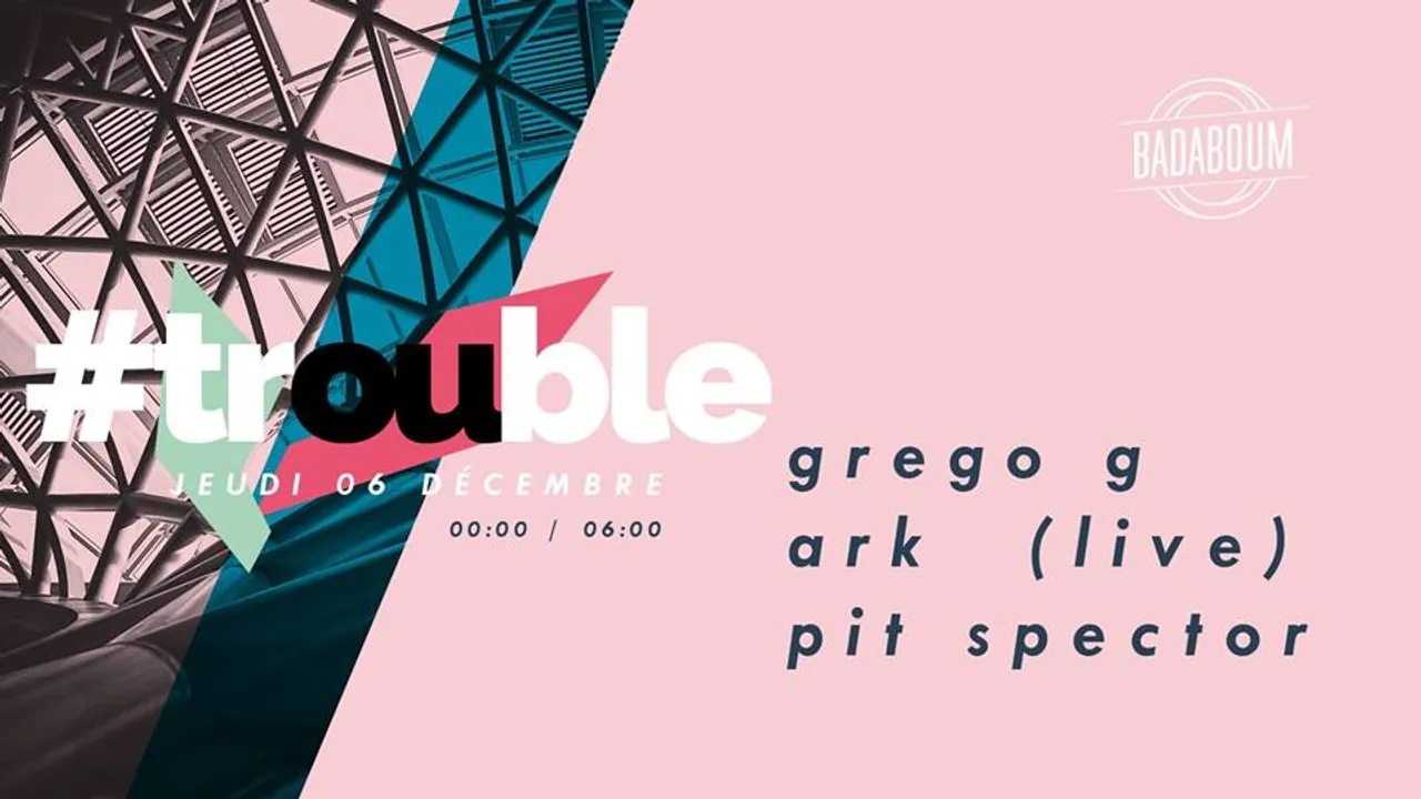 Trouble : Grego G - Ark (live) - Pit Spector