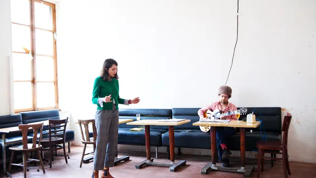 Eloïse Decazes et Eric Chenaux