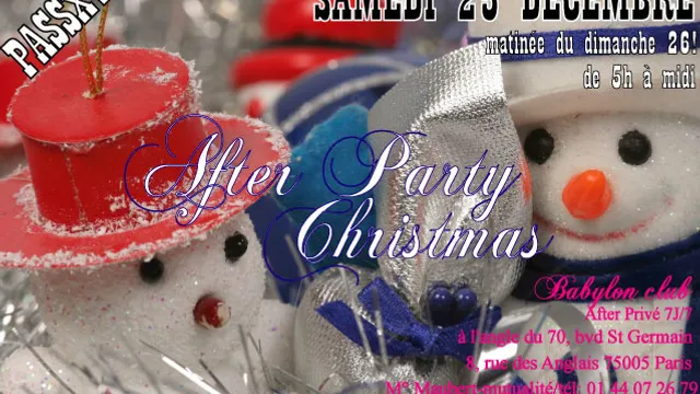 after Party"CHRISTMAS"